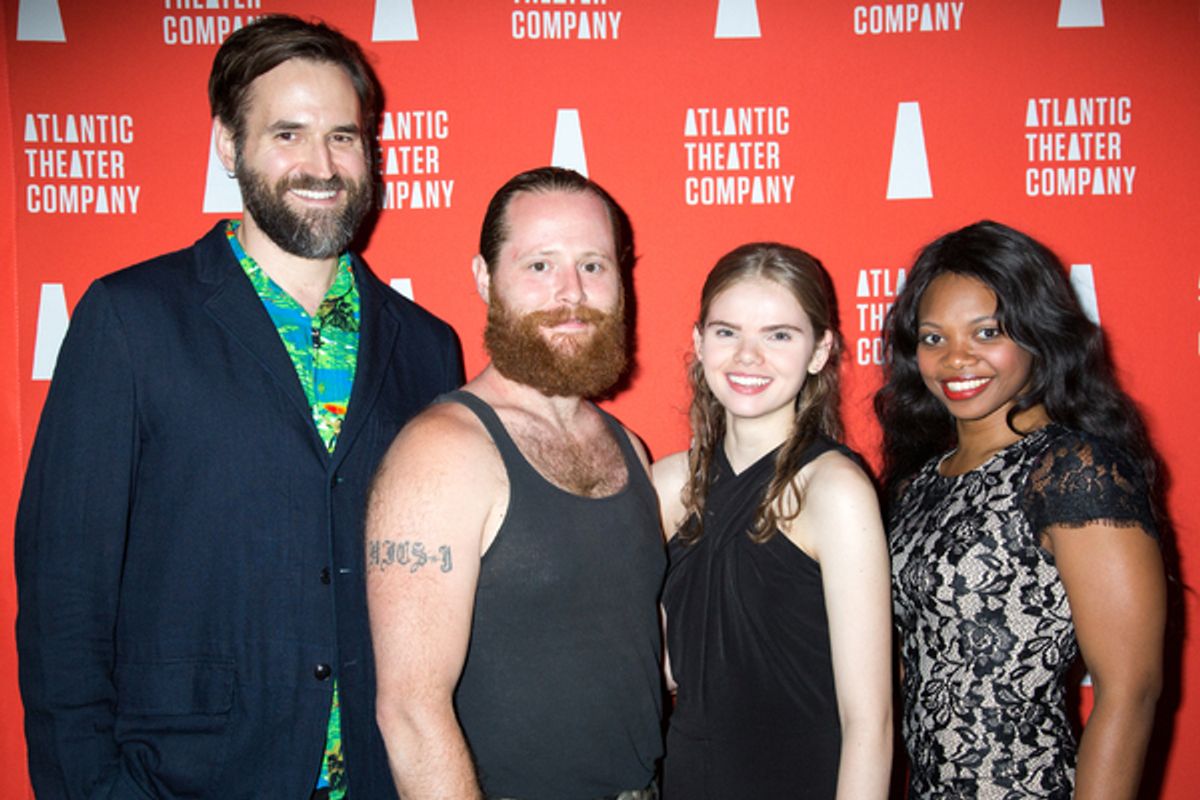 Connor Barrett, William Apps, Katherine Reis, Susan Heyward at 