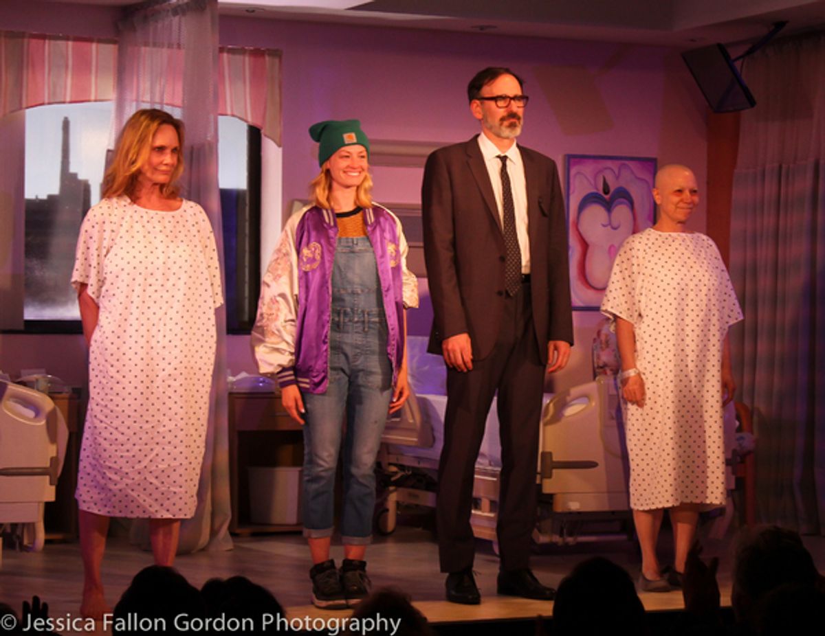 Lisa Emery, Beth Behrs, Erik Lochtefeld and Jacqueline Sydney at 