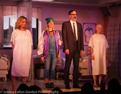 Lisa Emery, Beth Behrs, Erik Lochtefeld and Jacqueline Sydney Photo