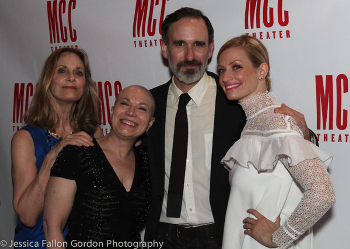 Lisa Emery, Jacqueline Sydney, Erik Lochtefeld and Beth Behrs  at 