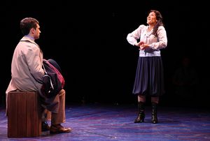 Rick Faugno and Shoshana Bean @ BroadwayWorld Rick Faugno and Shoshana Bean Photo