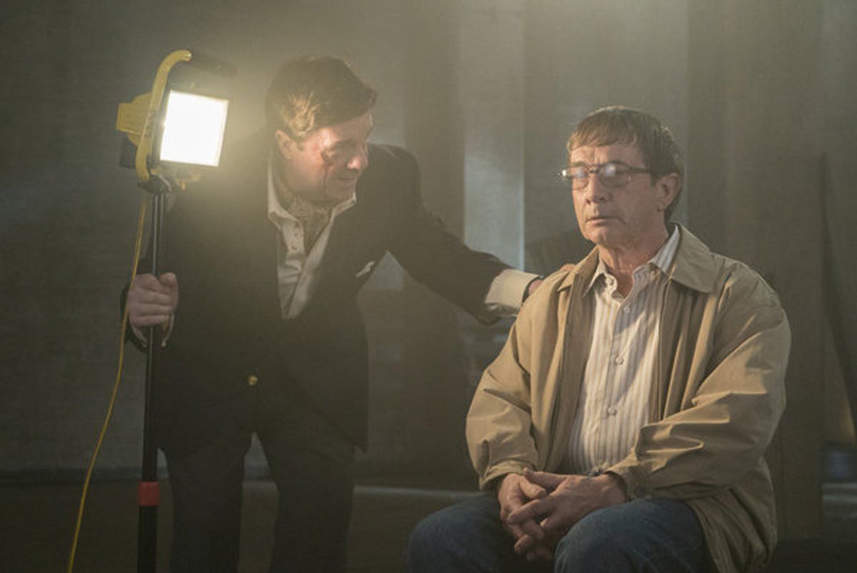 MAYA & MARTY -- 'Kidnapped' -- Pictured: (l-r) Nathan Lane, Martin Short as Terry during the 'Kidnapped' sketch on June 7, 2016 -- (Photo by: Virginia Sherwood/NBC) at 