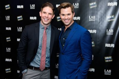 Frank DiLella, Andrew Rannells Photo