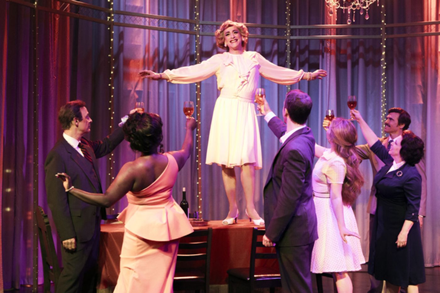 Photo Flash: First Look at Bobby Smith, Brent Barrett & More in Signature Theatre's LA CAGE AUX FOLLES  Image