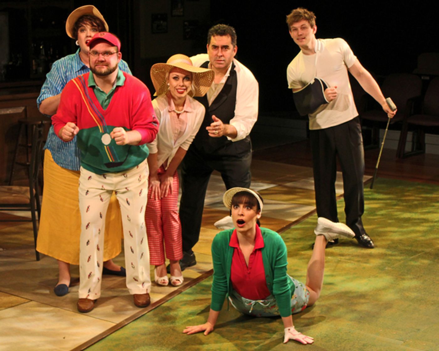 Photo Flash: First Look at Cortland Rep's THE FOX ON THE FAIRWAY  Image
