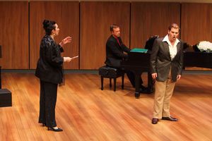 Mierka Girten, Sean Michael Flowers and Blake Friedman Photo