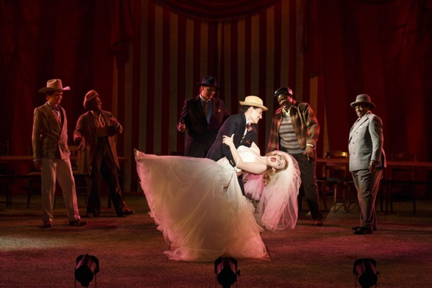 Photo Flash: Janet McTeer, Cush Jumbo & More Lead Shakespeare in the Park's All-Female TAMING OF THE SHREW  Image