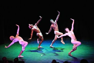 Barrett Davis, John Paul LaPorte, Anthony Crouchelli and Rebecca Magazine Photo