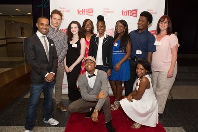 CAITLIN Oâ€™CONNELL, PETER FRIEDMAN & Pan Am International High School Students Photo