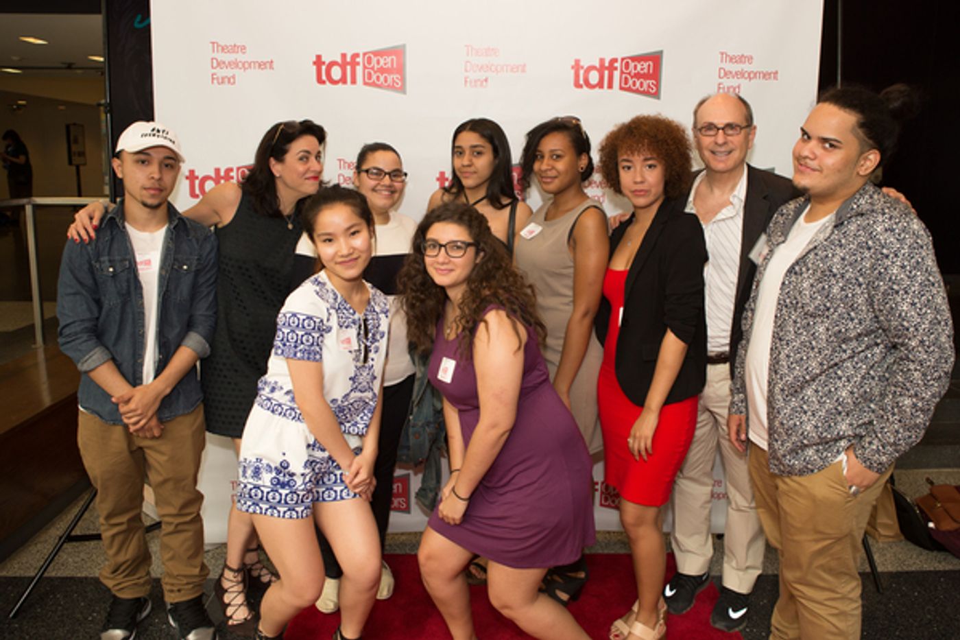 Photo Flash: Inside TDF's Open Doors Graduation with Kathleen Marshall, Scott Landis & More  Image