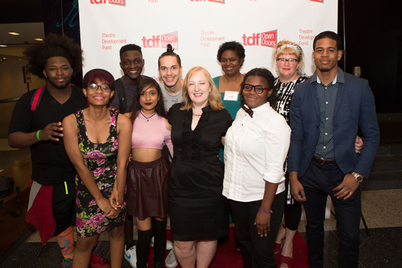Photo Flash: Inside TDF's Open Doors Graduation with Kathleen Marshall, Scott Landis & More  Image
