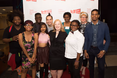 KIRSTEN CHILDS & Fannie Lou Hamer High School Students Photo