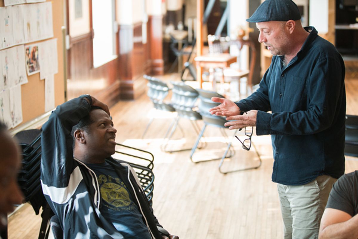 Ensemble member James Vincent Meredith and director Yasen Peyankov at 