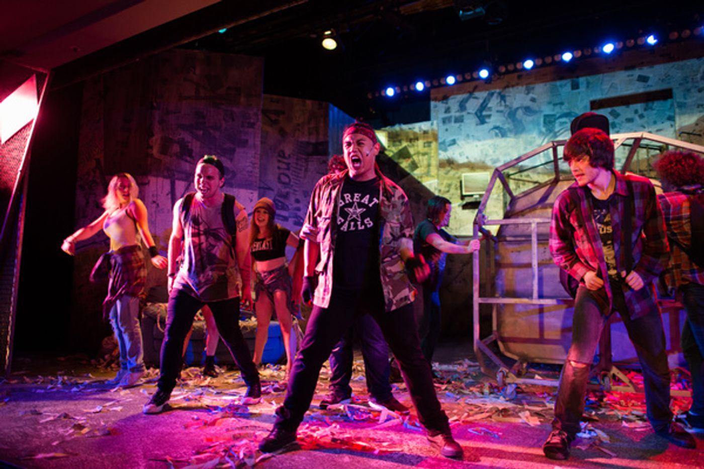 Photo Flash: First Look at Contra Costa Civic Theatre's AMERICAN IDIOT Photo Flash: First Look at Contra Costa Civic Theatre's AMERICAN IDIOT Image