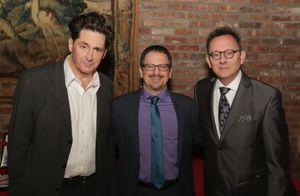 Reg Rogers, Red Bull Artistic Director Jesse Berger, Michael Emerson Photo