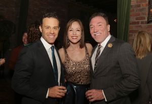 Red Bull Board Member and Actor Matthew Rauch, Paige Davis and her husband Patrick Pa Photo