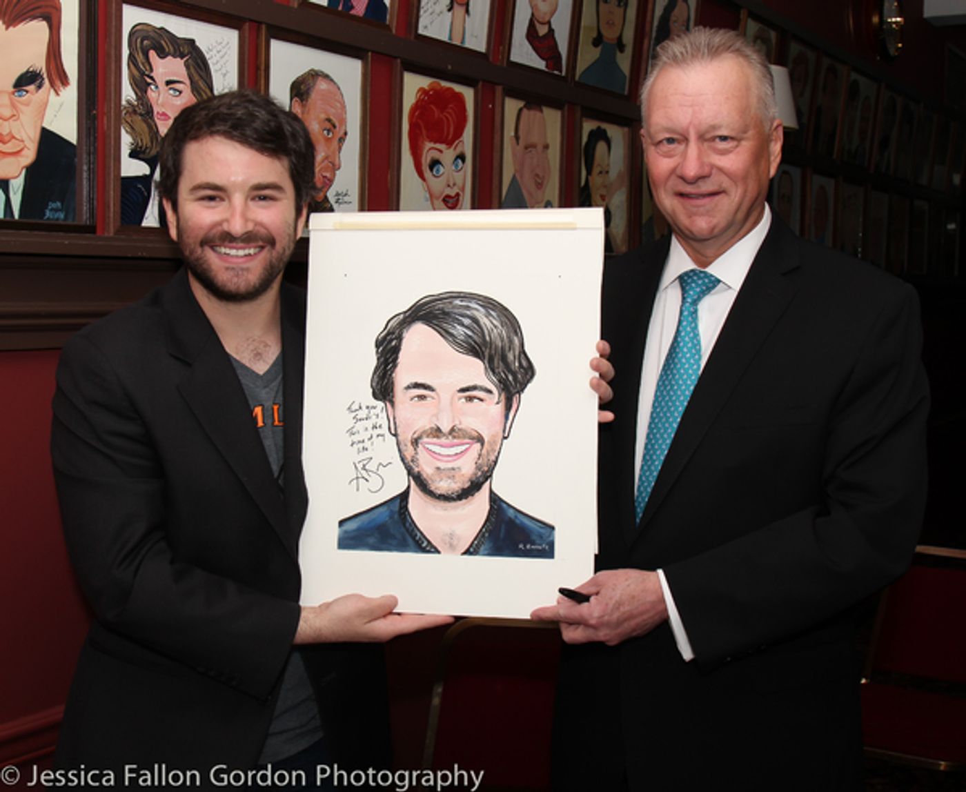 Photo Coverage: Tony Nominee Alex Brightman's Portrait Joins the Walls at Sardi's! Photo Coverage: Tony Nominee Alex Brightman's Portrait Joins the Walls at Sardi's! Image