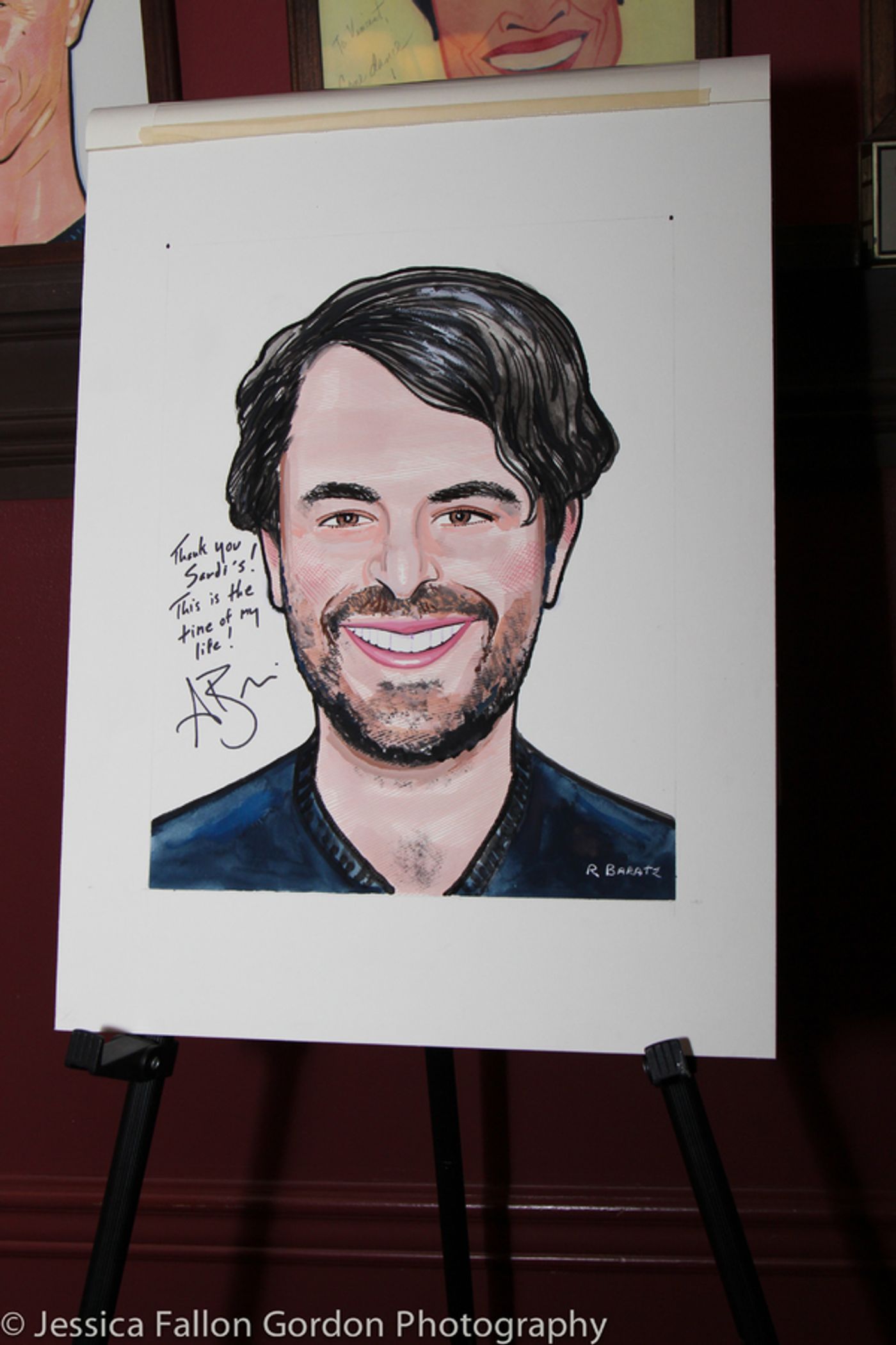 Photo Coverage: Tony Nominee Alex Brightman's Portrait Joins the Walls at Sardi's! Photo Coverage: Tony Nominee Alex Brightman's Portrait Joins the Walls at Sardi's! Image