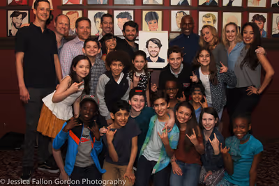 Alex Brightman and the cast of School of Rock Photo
