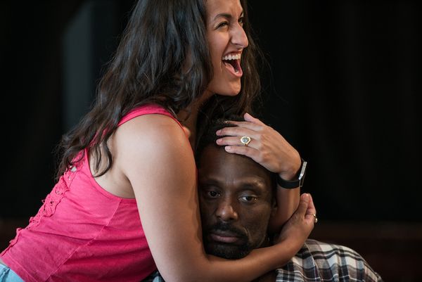 Elena Flores and Eamonn Walker Photo