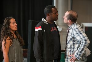 Elena Flores, James Vincent Meredith and Tim Hopper @ BroadwayWorld Elena Flores, James Vincent Meredith and Tim Hopper Photo