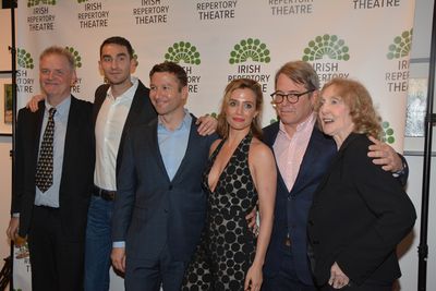 Ciaran O'Reilly, James Russell, Billy Carter, Lisa Dwan, Matthew Broderick and Charlo Photo