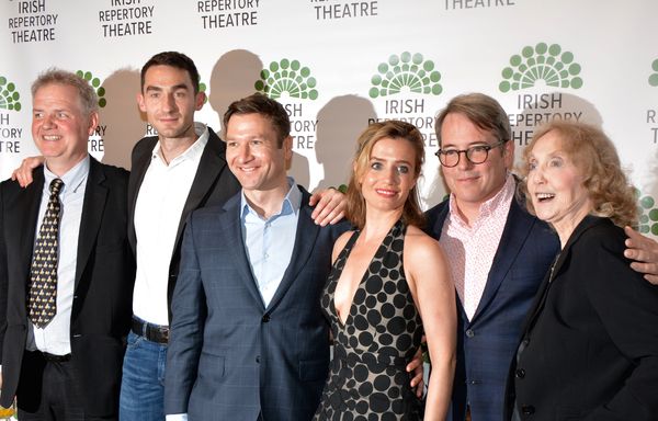Ciaran O'Reilly, James Russell, Billy Carter, Lisa Dwan, Matthew Broderick and Charlo Photo