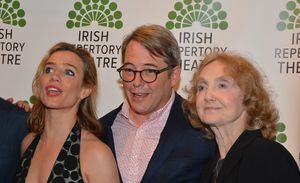 Lisa Dwan, Matthew Broderick and Charlotte Moore @ BroadwayWorld Lisa Dwan, Matthew Broderick and Charlotte Moore Photo