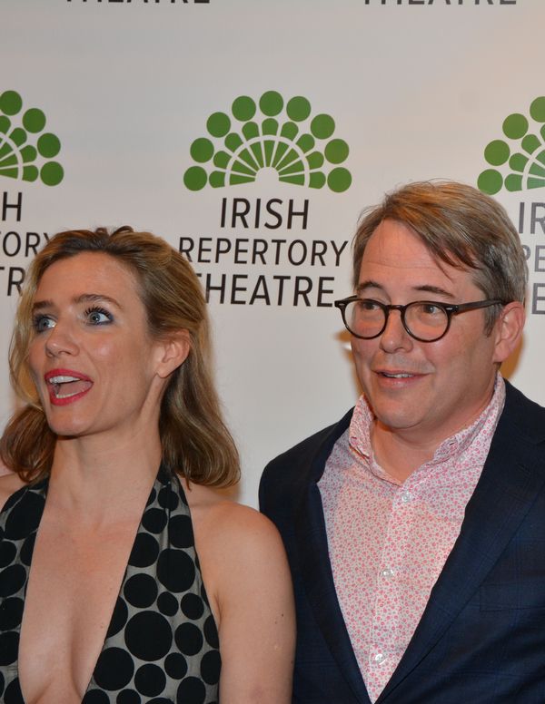 Lisa Dwan and Matthew Broderick Photo