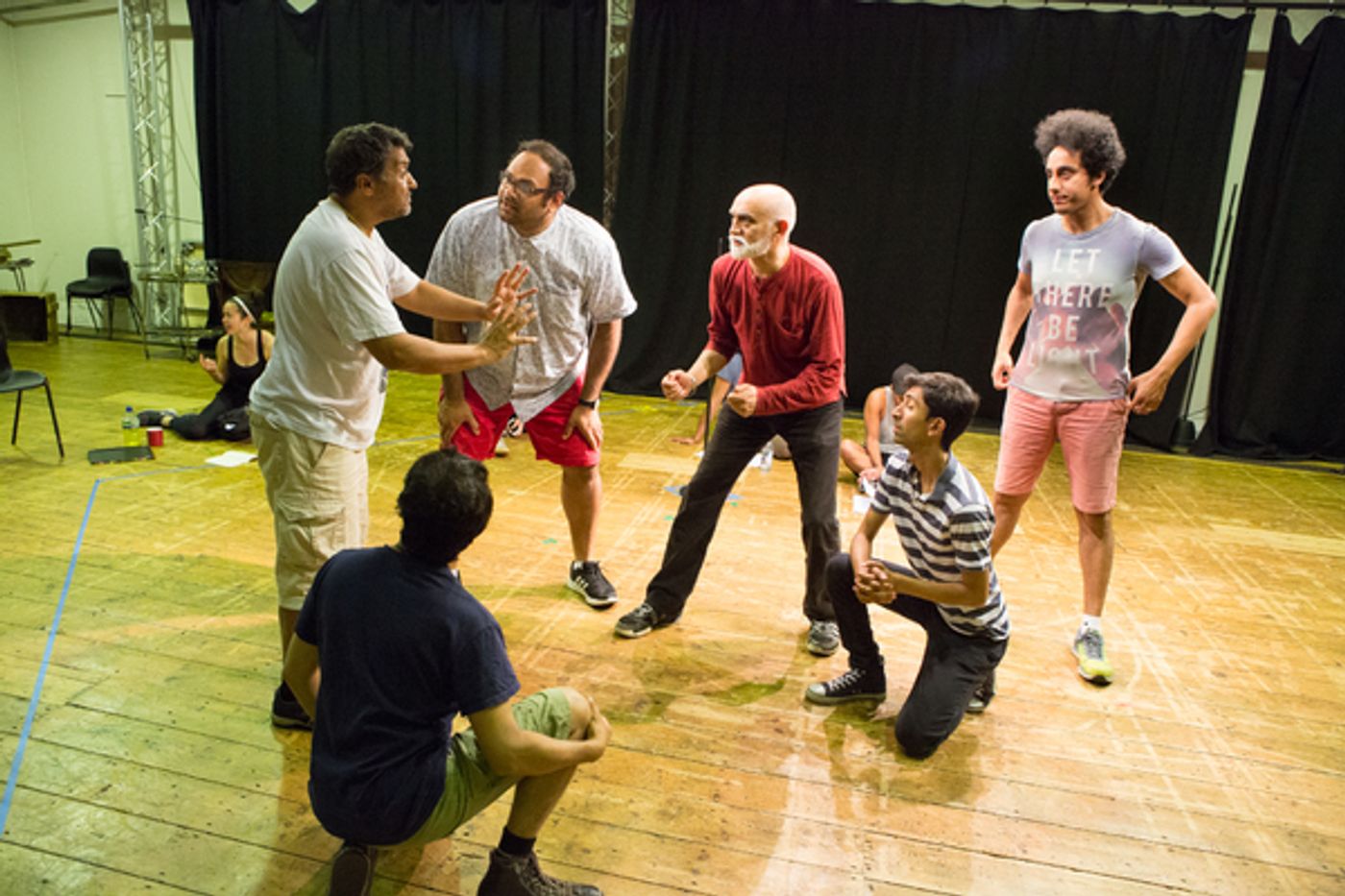 Photo Flash: In Rehearsal for Trevor Nunn's A MIDSUMMER NIGHT'S DREAM at New Wolsey Theatre Photo Flash: In Rehearsal for Trevor Nunn's A MIDSUMMER NIGHT'S DREAM at New Wolsey Theatre Image