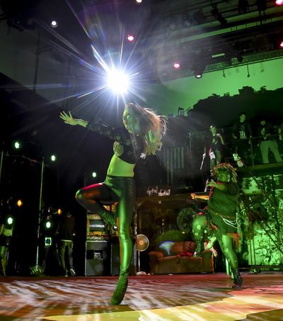 Scenes from American Idiot at Milburn Stone Theater (photo by Scott Serio) Photo