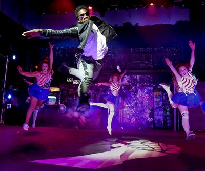 Scenes from American Idiot at Milburn Stone Theater (photo by Scott Serio) Photo