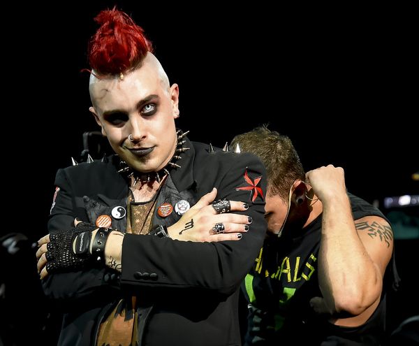 Scenes from American Idiot at Milburn Stone Theater (photo by