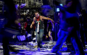 Scenes from American Idiot at Milburn Stone Theater (photo by Scott Serio) Photo