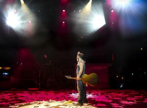 Scenes from American Idiot at Milburn Stone Theater (photo by Scott Serio) Photo