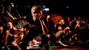 Scenes from American Idiot at Milburn Stone Theater (photo by Scott Serio) Photo