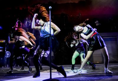 Scenes from American Idiot at Milburn Stone Theater (photo by Scott Serio) Photo