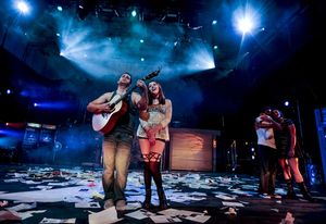 Scenes from American Idiot at Milburn Stone Theater (photo by Scott Serio) Photo