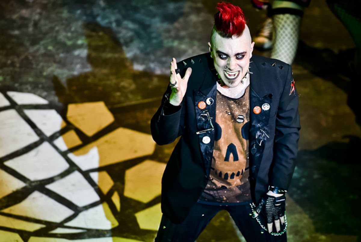 Scenes from American Idiot at Milburn Stone Theater (photo by Sydney Serio) at 