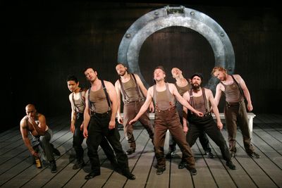 The men rock with the ship. HailÃ© Dâ€™Alan, Andres Paul Ramacho, Jeremiah Oâ Photo