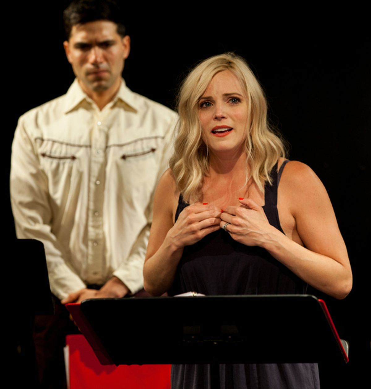 Michael Castillejos and Katie Rose Clarke at 