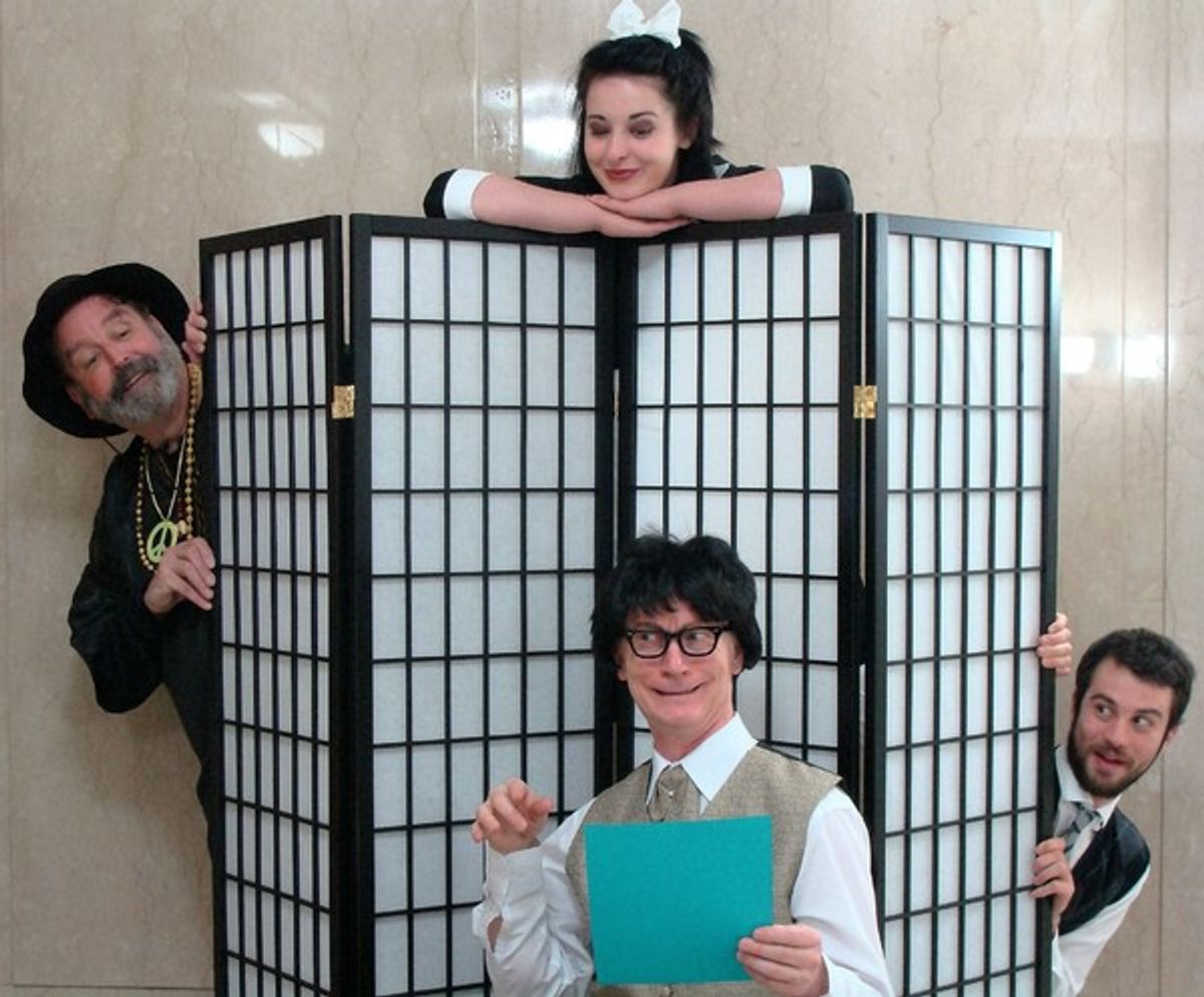 Keith Herron, David Palmer Brown, Alyssa Abraham, and Lorenzo Lucchetti at 