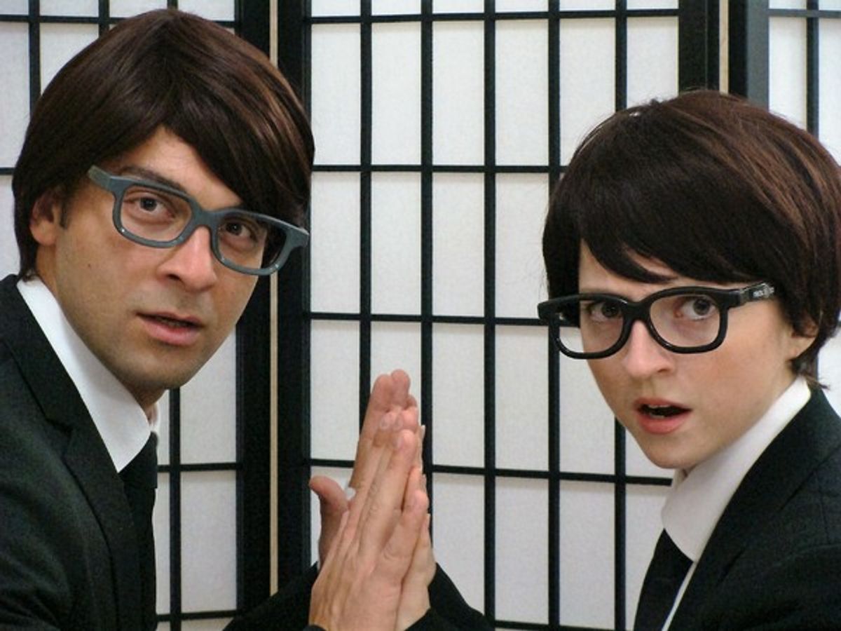 Jonathan Barker and Alexandra Bonesho at 