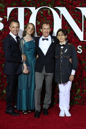 Brian Stokes Mitchell and family @ BroadwayWorld Brian Stokes Mitchell and family Photo