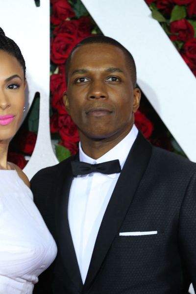 Nicolette Robinson and Leslie Odom Jr.  Photo