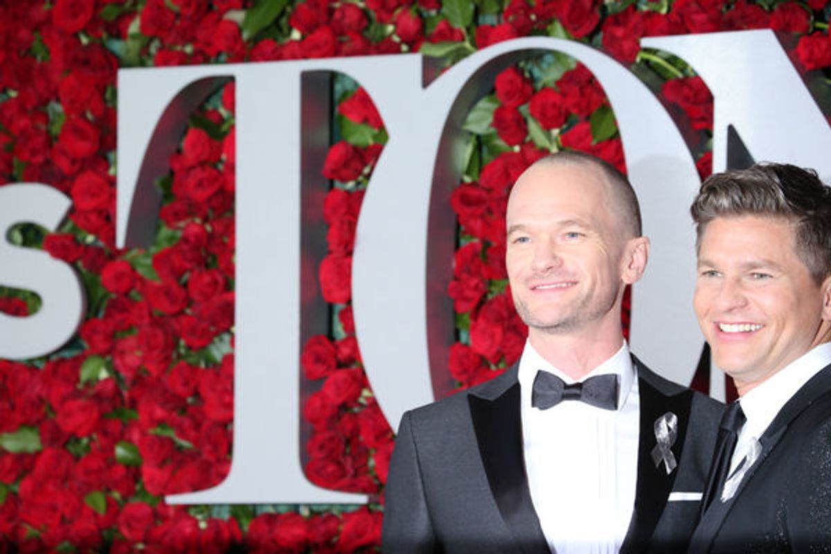 Neil Patrick Harris and David Burtka at 