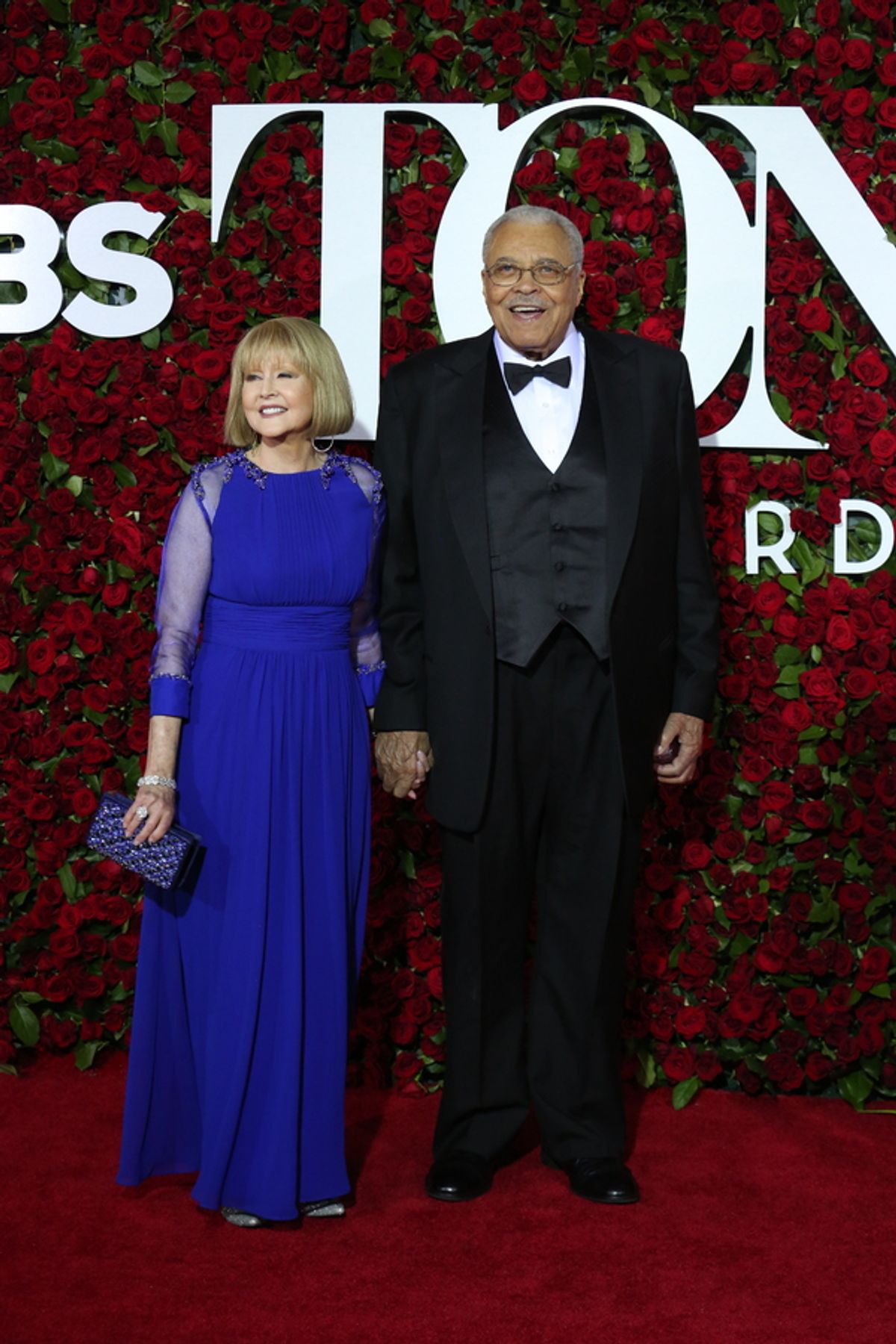 Cecilia Hart and James Earl Jones at 