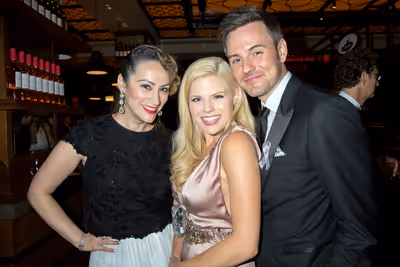 Eden Espinosa, Megan Hilty, Brian Gallagher Photo