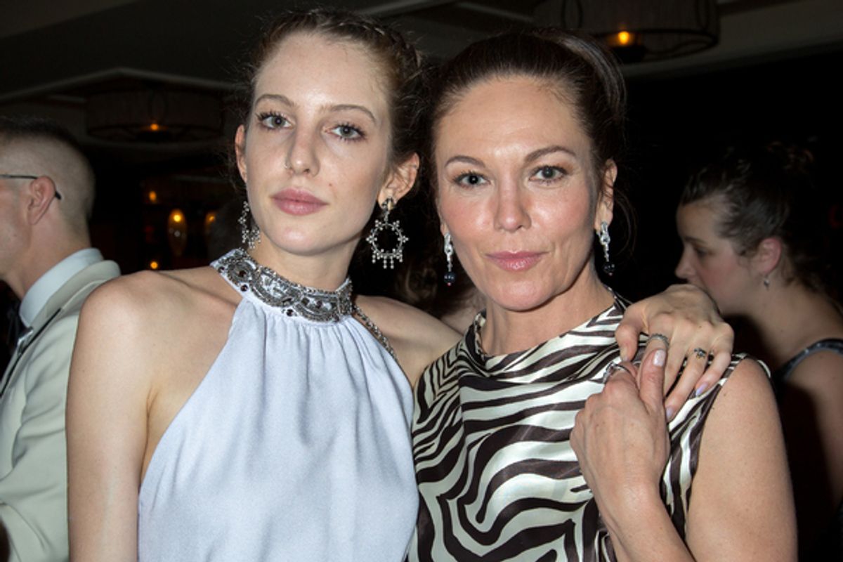 Eleanor Lambert, Diane Lane at 