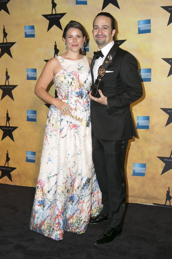 Lin-Manuel Miranda and Vanessa Nadal Photo